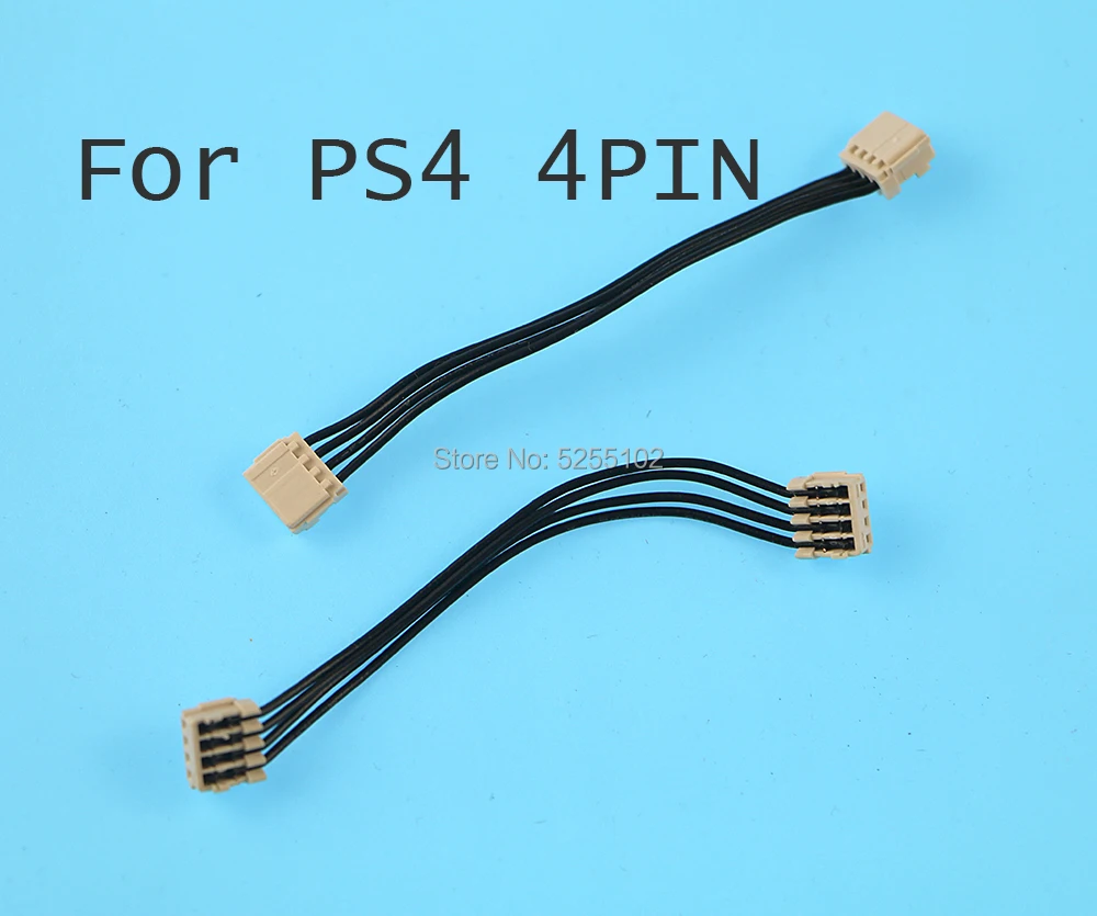 10pcs For Sony PS4 Pulled 4PIN 5Pin Power Supply Cable Connector CUH-1115A ADP-240CR & CUH-1001A ADP-240AR & 1200