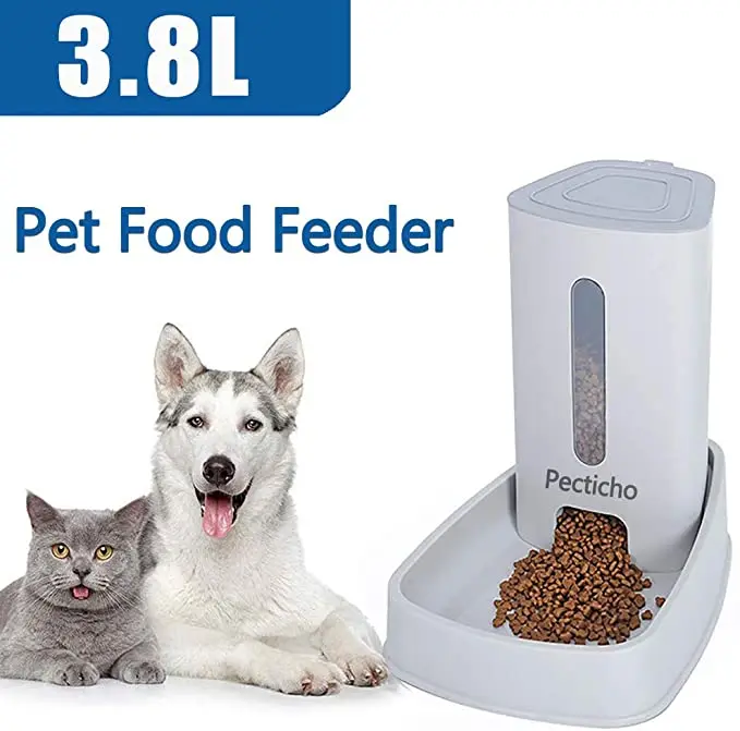 

Automatic Pet Water Feeder for Cats and Small Dogs, Puppy Bowl, Food Dispenser, Kitten Accessories, Basin, Drinking, 3.8L