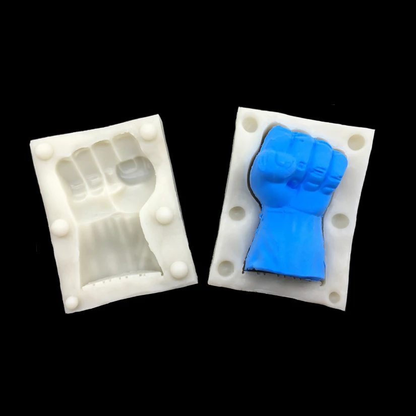 Fist Shape Silicone Mold Sugarcraft Chocolate Cupcake Baking Mold Fondant Cake Decorating Tools