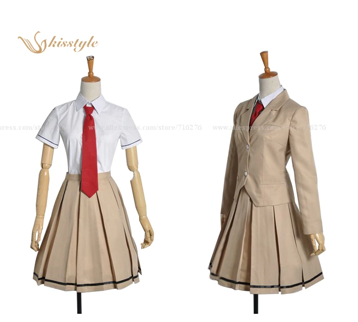 Kisstyle Fashion WataMote Tomoko Kuroki Cosplay Costume