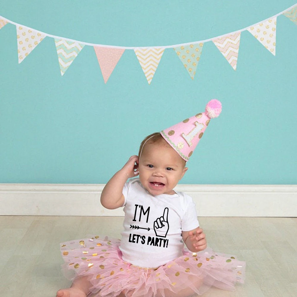 

What's Your Excuse I'm Two Newborn Baby Short-sleeved Second Birthday Girls Pink Tutu Cake Outfits Girls Dresses Cloth Suit