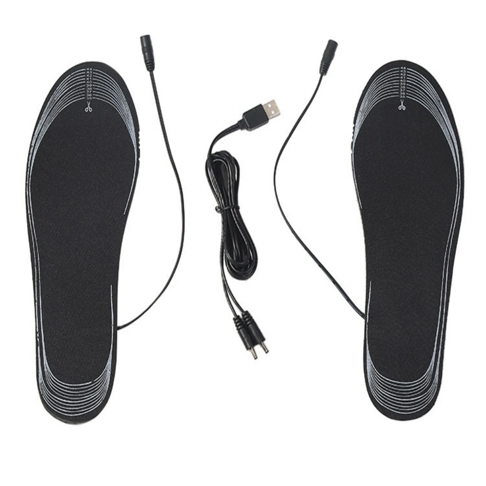 

USB Electric Heated Insoles Heated Shoe Insoles Winter Outdoor Sport USB Heated Shoe Insoles