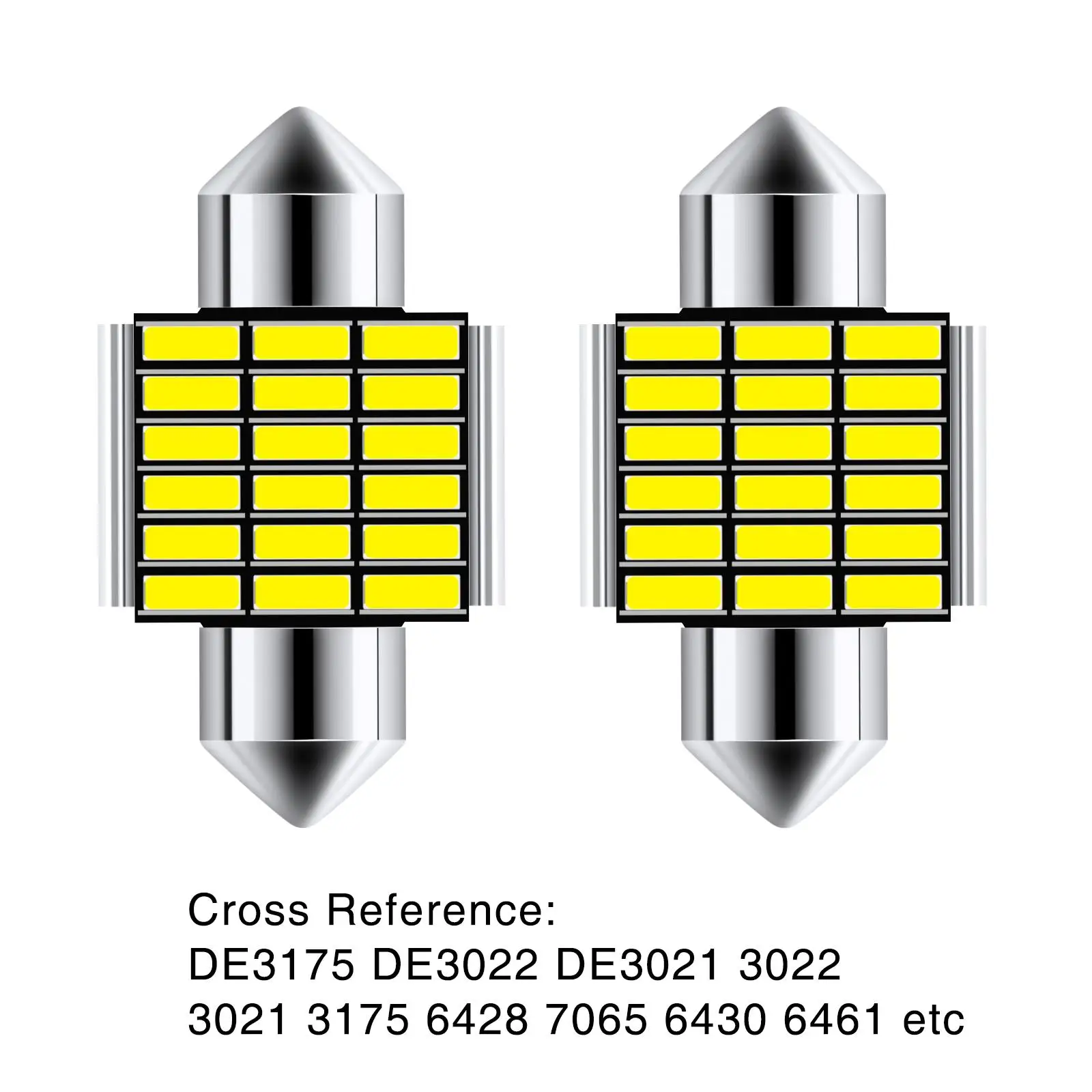 Canbus For Hyundai Santa Fe ix35 Solaris Elantra Tucson Accent Kona Getz LED Interior Reading Dome Ceiling Map Light Lamp Bulbs