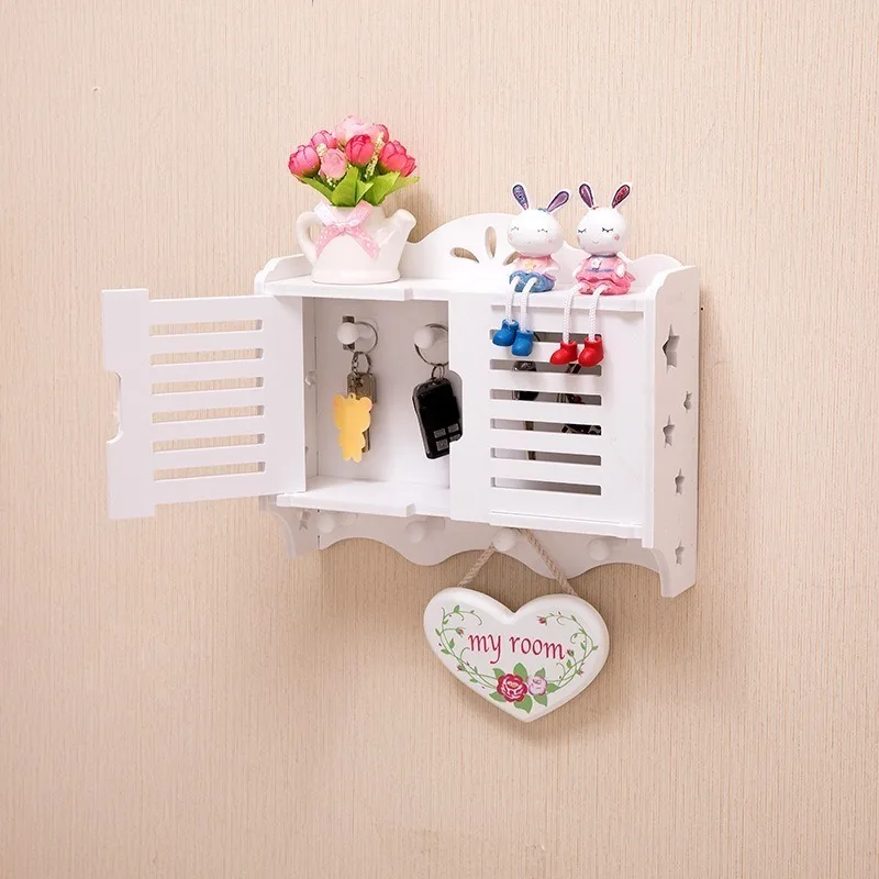 Concise Modern Wall Luggage Carrier A Hook Avoid Punch A Living Room Decoration Frame  Hang Key Accept Arrangement Box