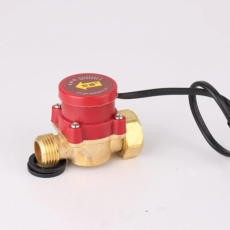 90W-2200W Water Flow Switch Automatic Water Pressure Flow Sensor for Booster Water Pump Hot Water Circulation Pump