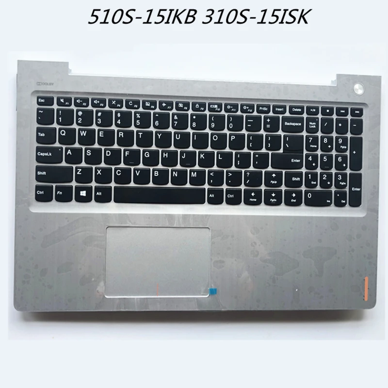 New Topcase palmrest Upper Cover For lenovo IdeaPad 510S-15IKB 310S-15ISK IKB Bottom Cover Lower Case Base Carcass