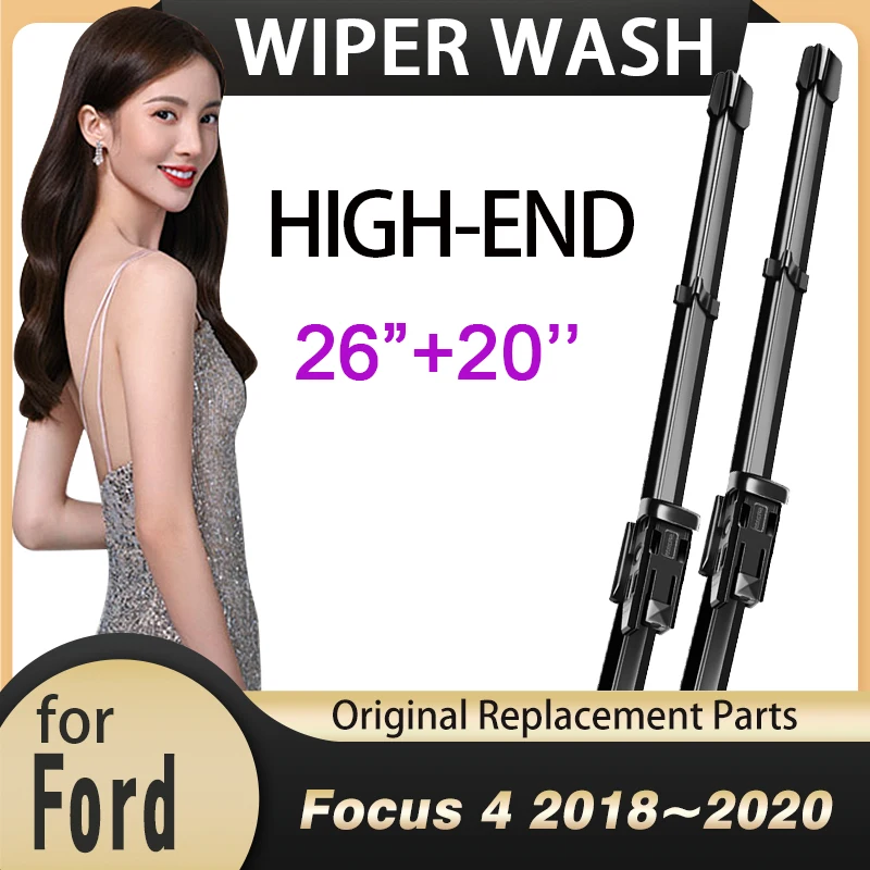 

Car Wiper Blades for Ford Focus 4 2018~2020 2019 MK4 Front Window Windshield Windscreen Wipers Car Accessories Stickers