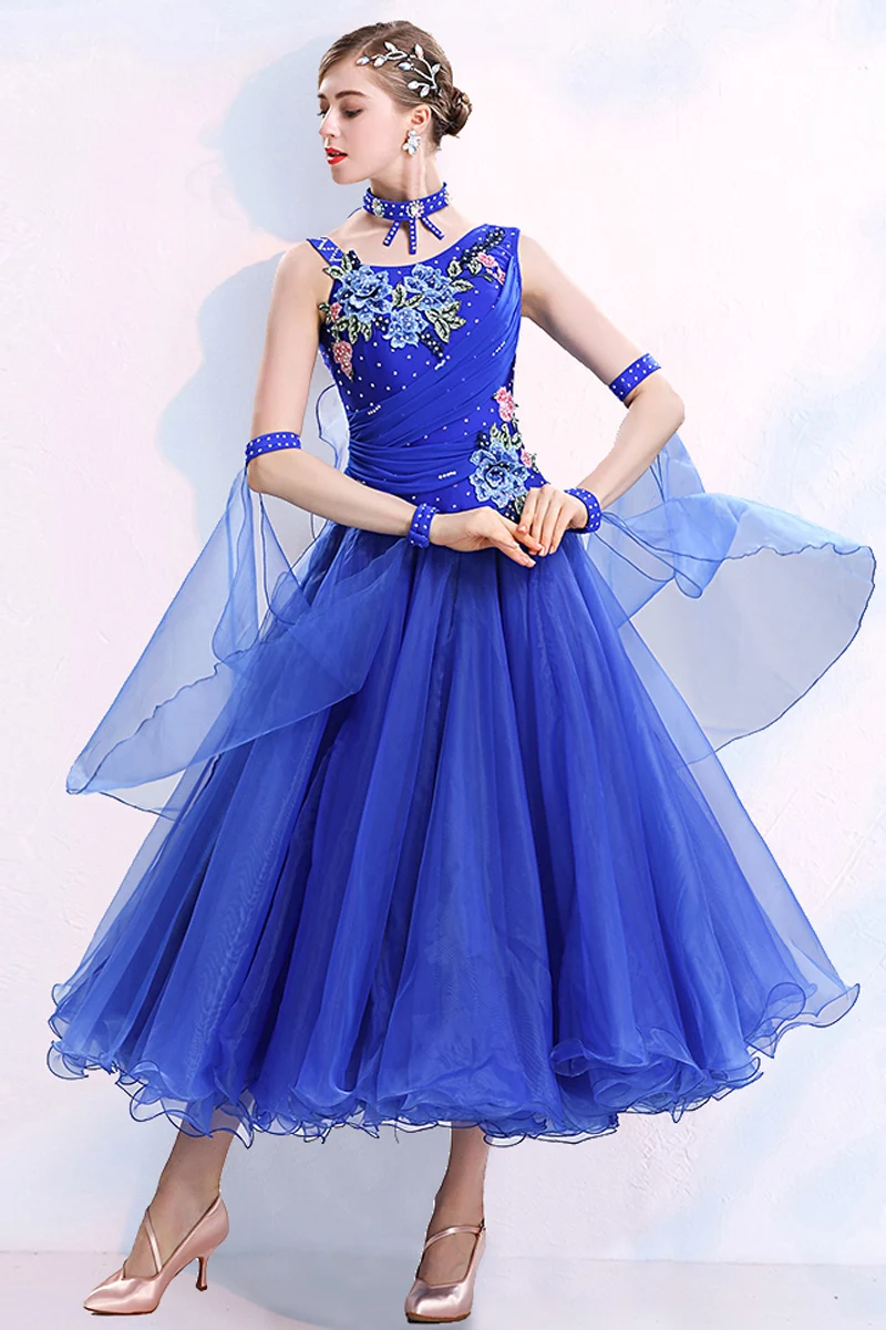 

Ballroom Dance Dress For Women New Design Short Style Standard Dancing Dresses Lady's Waltz Ballroom Competition Dance Skirt