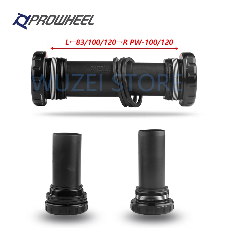 Prowheel Snow Bike Crank CLAW-TT/MPX11 170mm Crank with Bottom bracket BB100/120mm Fat bicycle crankset