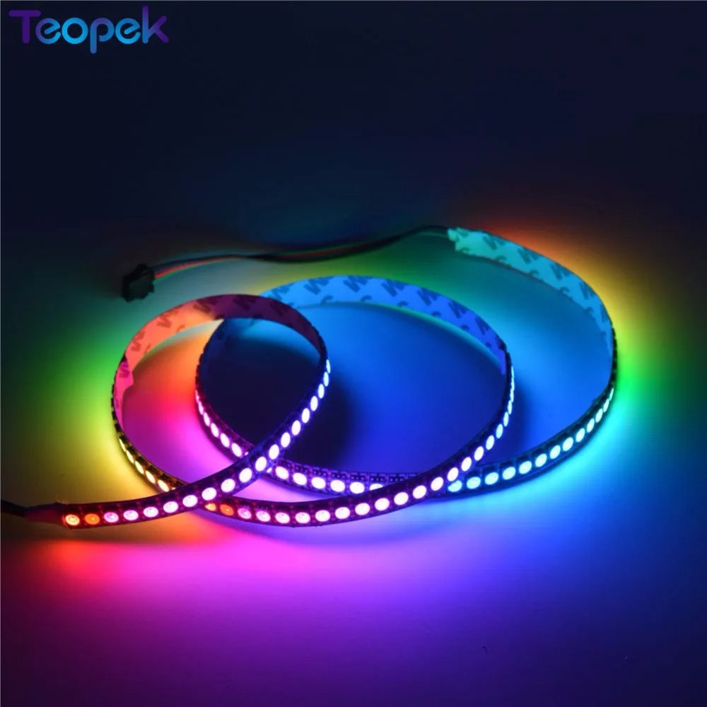 WS2815 LED Pixels Strip Light Tape Individually Addressable DC12V (WS2813 update) LED Dual-Signal 1m/5m 30/60/144 Pixels/m