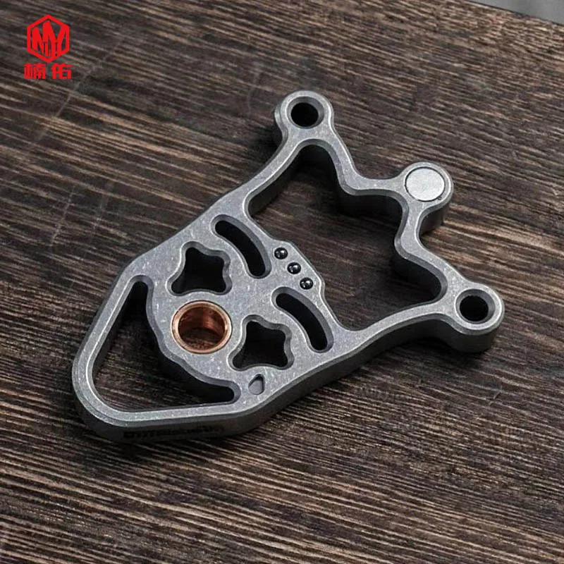 1PC Outdoor Multifunction Self-defense Tool EDC Portable Keychain Tool Pendant Titanium Alloy Joker Clown Bottle Opener