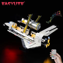 EASYLITE LED Lighting Set For 10283 NASA Legend Space Shuttle Discovery Building Blocks DIY Toys Only Light Kit No Model