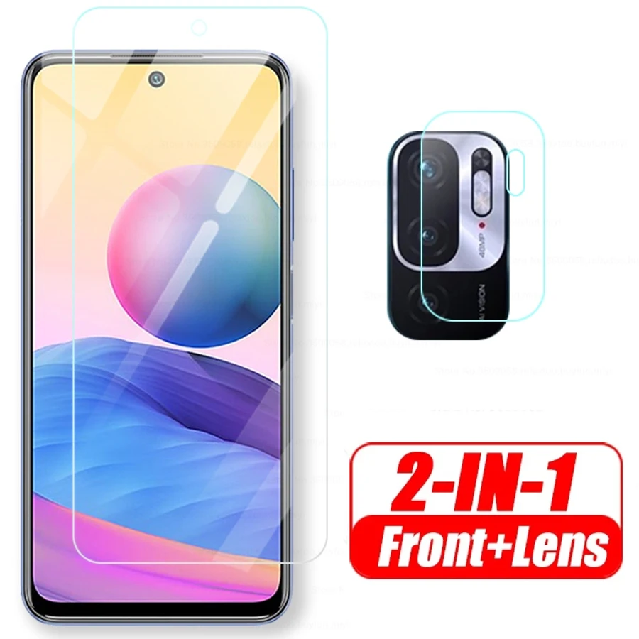 camera protection glass for xiaomi pocophone poco poko little m3 pro m3pro 6.5'' HD explosion-proof screen protectors film cover