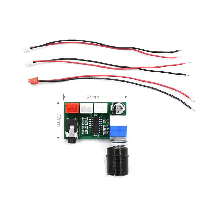 مضخم صوت صغير ستريو ، 2 × 3 واط ، 3 واط ، 2 × 3 واط ، بطاقة USB 5 فولت ، AUX