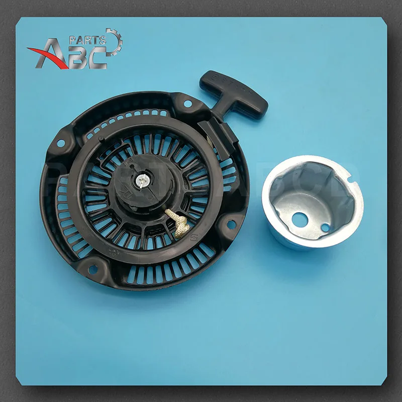 Recoil starter & Cup (Metal cover) for Robin Subaru EX13 EX17 EX21 KX21 EP17 EY17 EP21 SP170 PKX301 RGX2900 Engine Water Pump