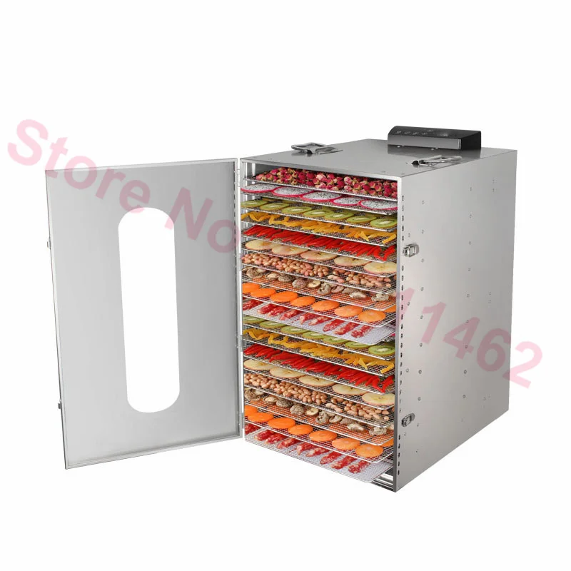 20layers Fruit Dryer Commercial Food Dehydrators Dried Fruit Machine Household Vegetable Soluble Bean Fruit Tea Dryer