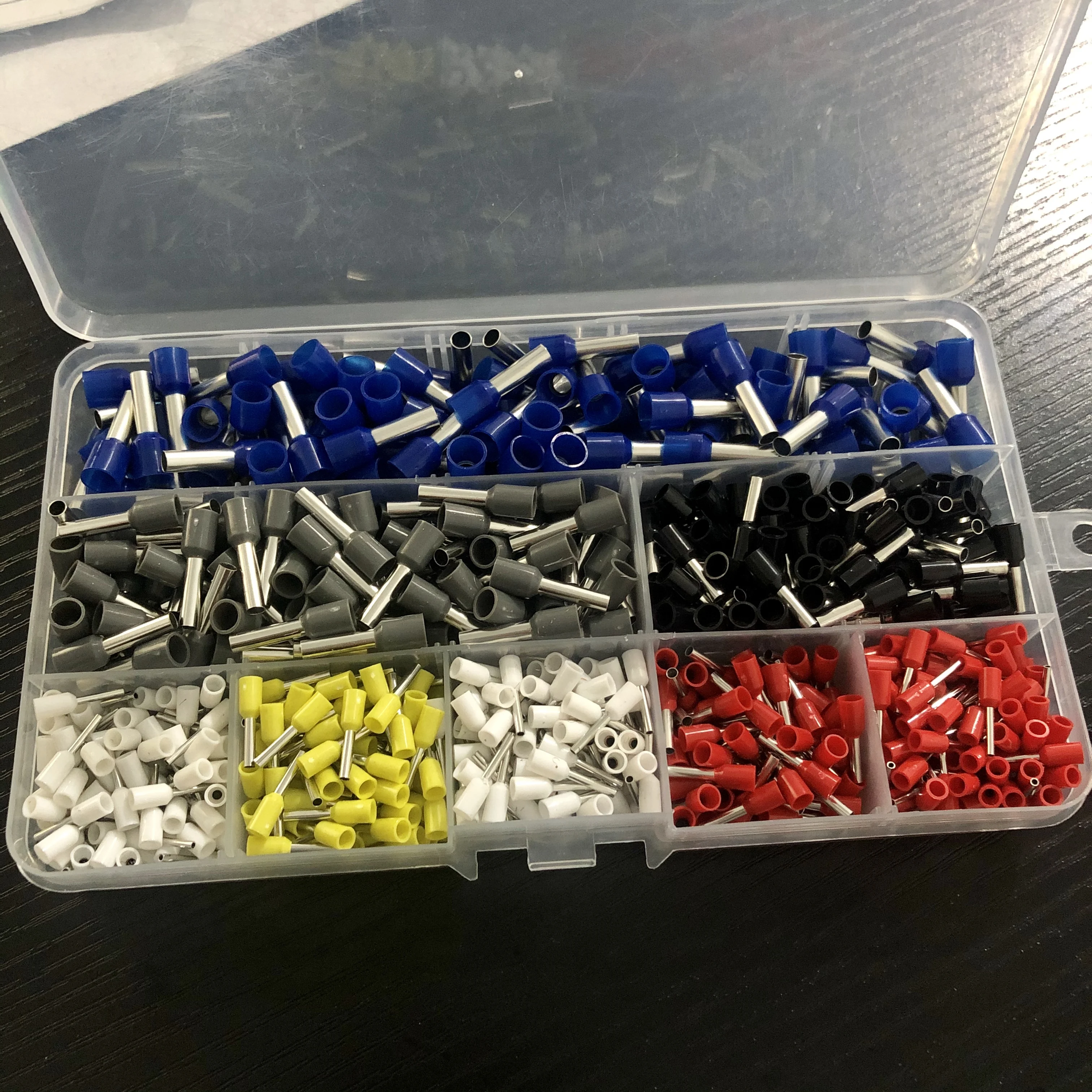 800 PCS AWG10-22 สายแขน E0508/1008/1508 TO 6012 Terminal CONNECTOR W PZ1.5-6 มือ Crimper Crimper Plier CRIMP ชุดเครื่องมือ