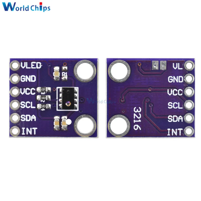 CJMCU-3216 AP3216 ALS/PS Digital Ambient Light Sensor Proximity Distance Sensor Module Light Detection Photosensitive Sensor DIY