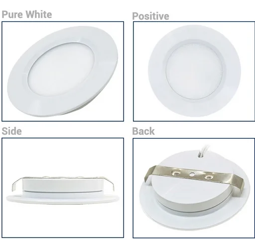 

mini led lights 3W 12V Ultra-thin LED Spot Bathroom Cabinet Spotlight Bulb Lamp Kitchen Ceiling Light