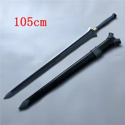 115cm Sword Art Online kirito sword arms Cosplay Sword 1:1 Anime Ninja Knife PU Prop