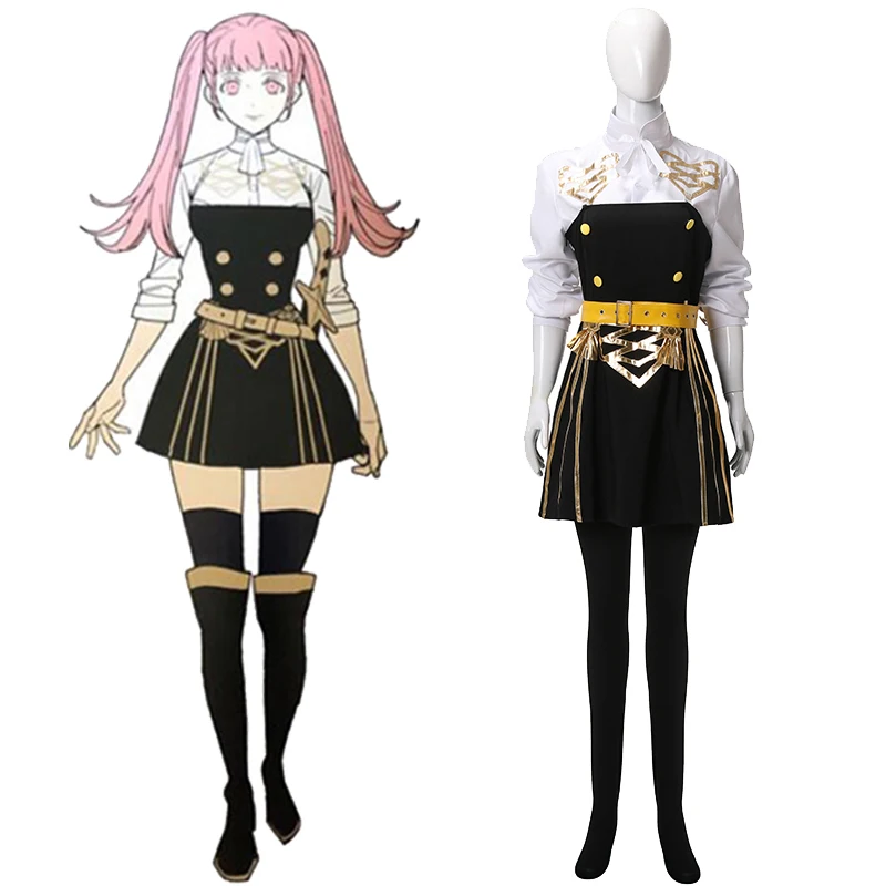 

CostumeBuy Fire Emblem Three Houses Hilda Cosplay Women Skirt Halloween Costume Full Outfits Custom Made