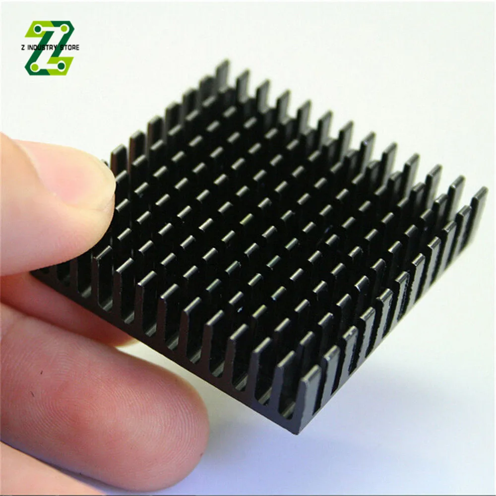 40x40x11 Aluminum Sheet Heatsink Transistor Heat Sink Cooler Radiator Cooling For Computer Components Transistor PC Board