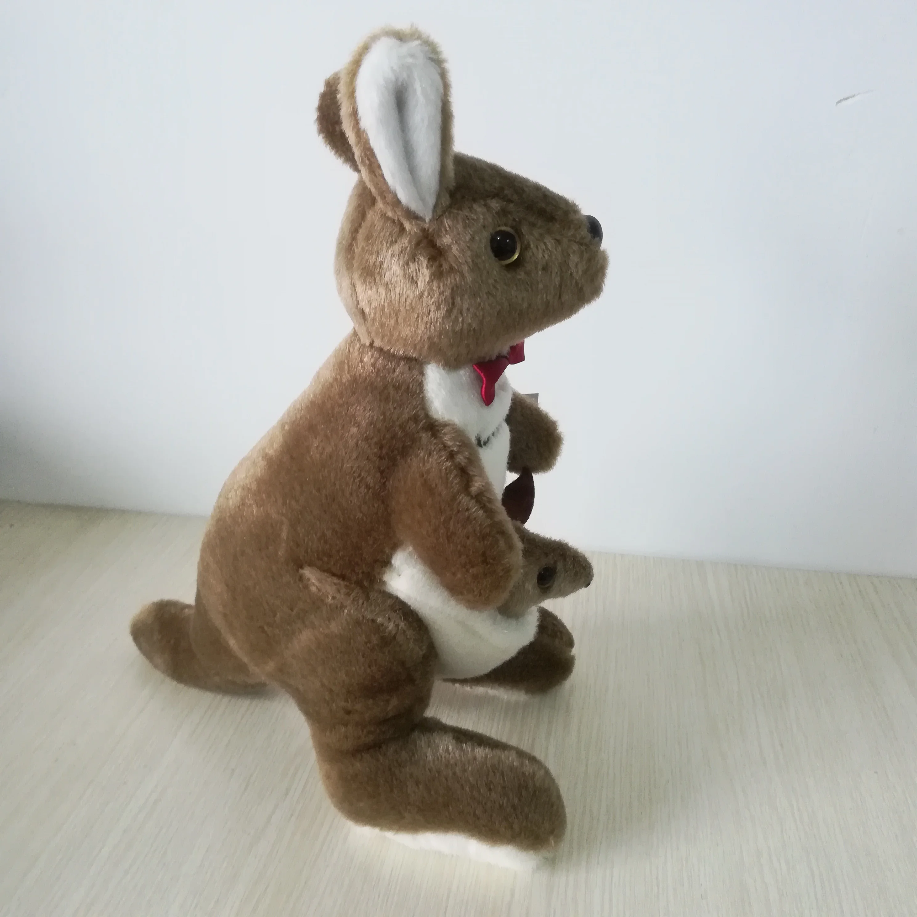 about 30cm lovely kangaroo plush toy I love Australia kangaroo soft doll birthday gift h2063