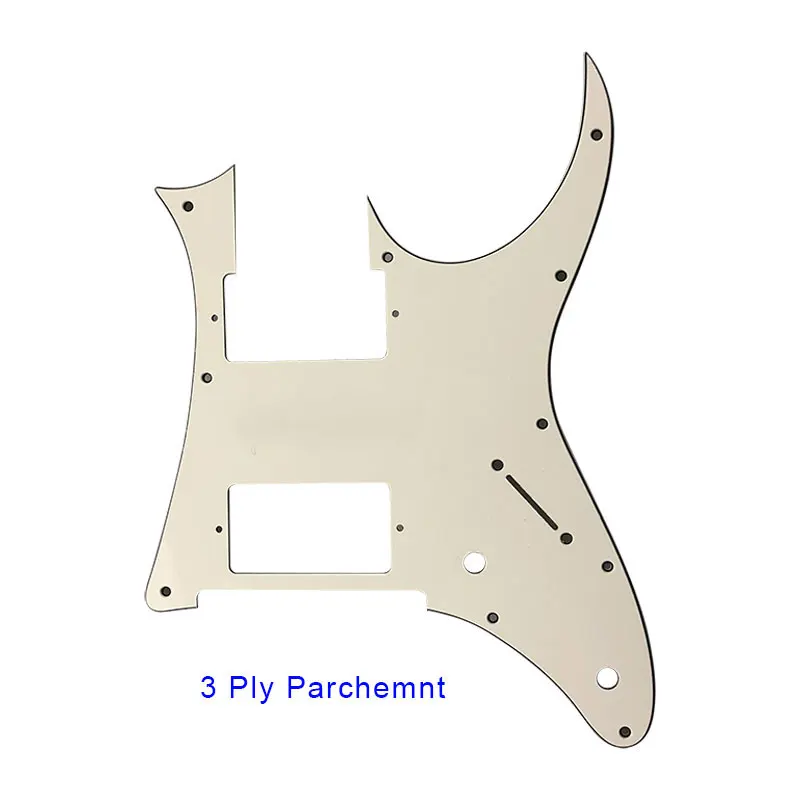 Pleroo Custom Electric Guitar Parts -For Ibanez MIJ RG 350 DX Guitar Pickguard HH Humbucker Pickup Scratch Plate Multiple Colour