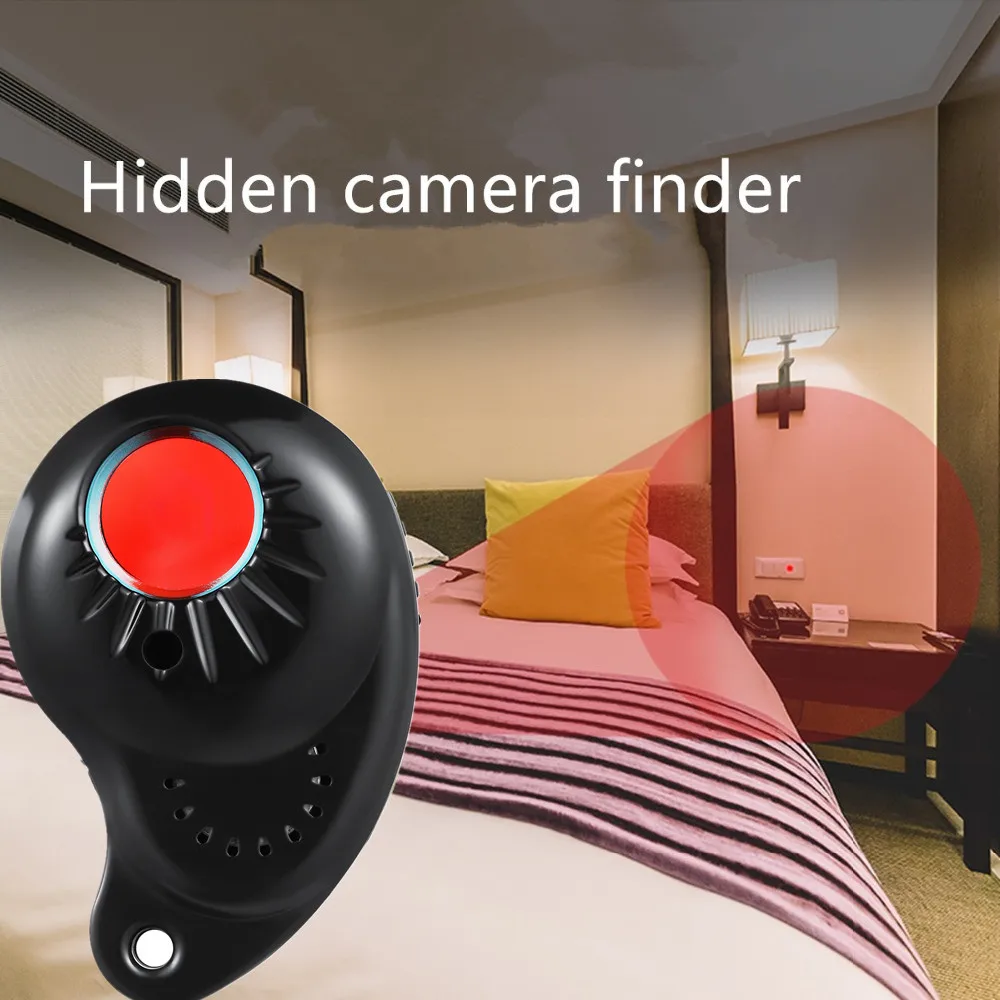 2020 Two in One Upgrade Anti-Spy Hidden Camera Mini Laser Detector Hidding Camera Finder Anti Theft, Personal Motion Alarm