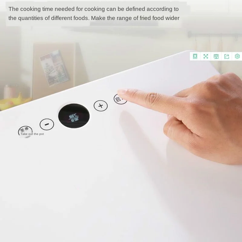 Kaffee bean hong röster, mit smart, hause gerösteten kaffee bohnen, automatische braten, air kaffee röster bog röster gabel 3Lcukyi