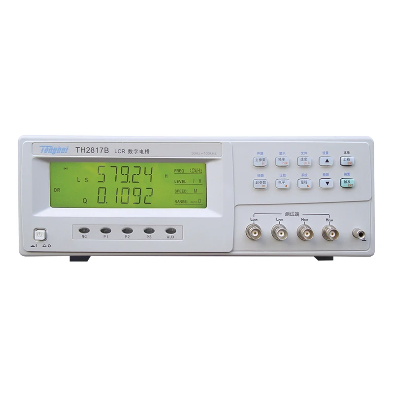 TH2817B LCR Tester 50Hz-100kHz ESR  Meter with 10 Test Frequency Points