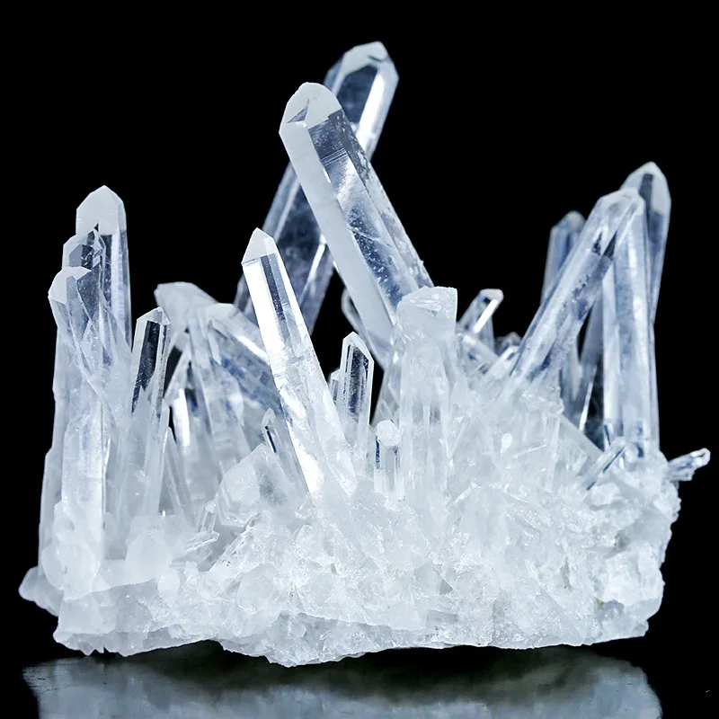 Natural Himalaya Quartz Crystal Cluster Rock Stones Mineral Reiki Healing Specimen Home Deco