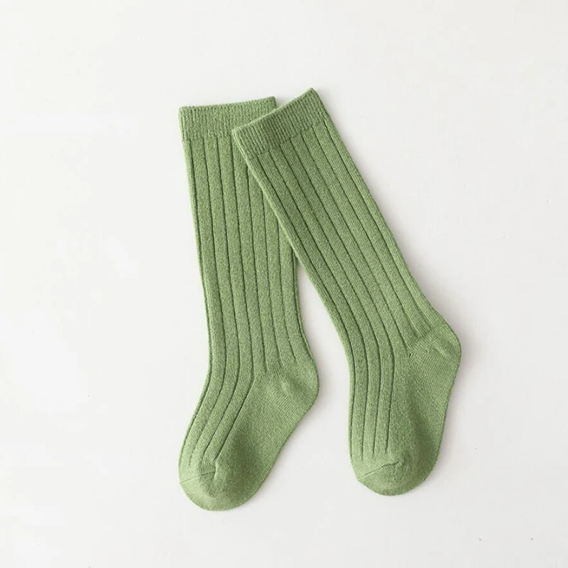 Spanische Kindersocken, gestreift, für Jungen und Mädchen, Baumwollsocke, atmungsaktiv, kniehoch, lange Baby-Socken, Schuluniform-Socken, 0–7 Jahre – Detail 15