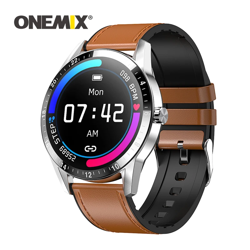 

ONEMIX Sport Smart Watch Screen IP67 Waterproof Male & Female Smart Watch With Blood Pressure Measurement Fitness Bracelet Watch