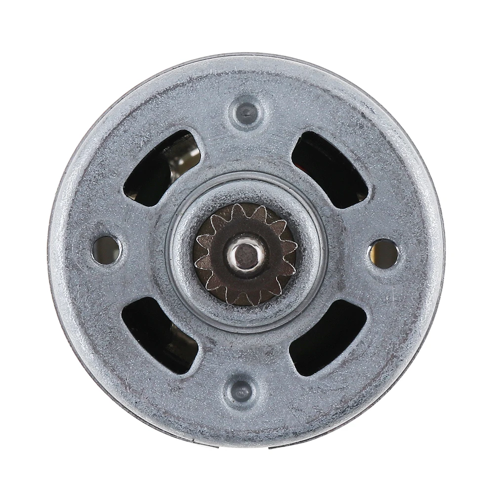 Portable RS550 19500 RPM DC Motor 12V with Two-speed 12 Teeth and High Torque Gear Box for Electric Drill / Screwdriver