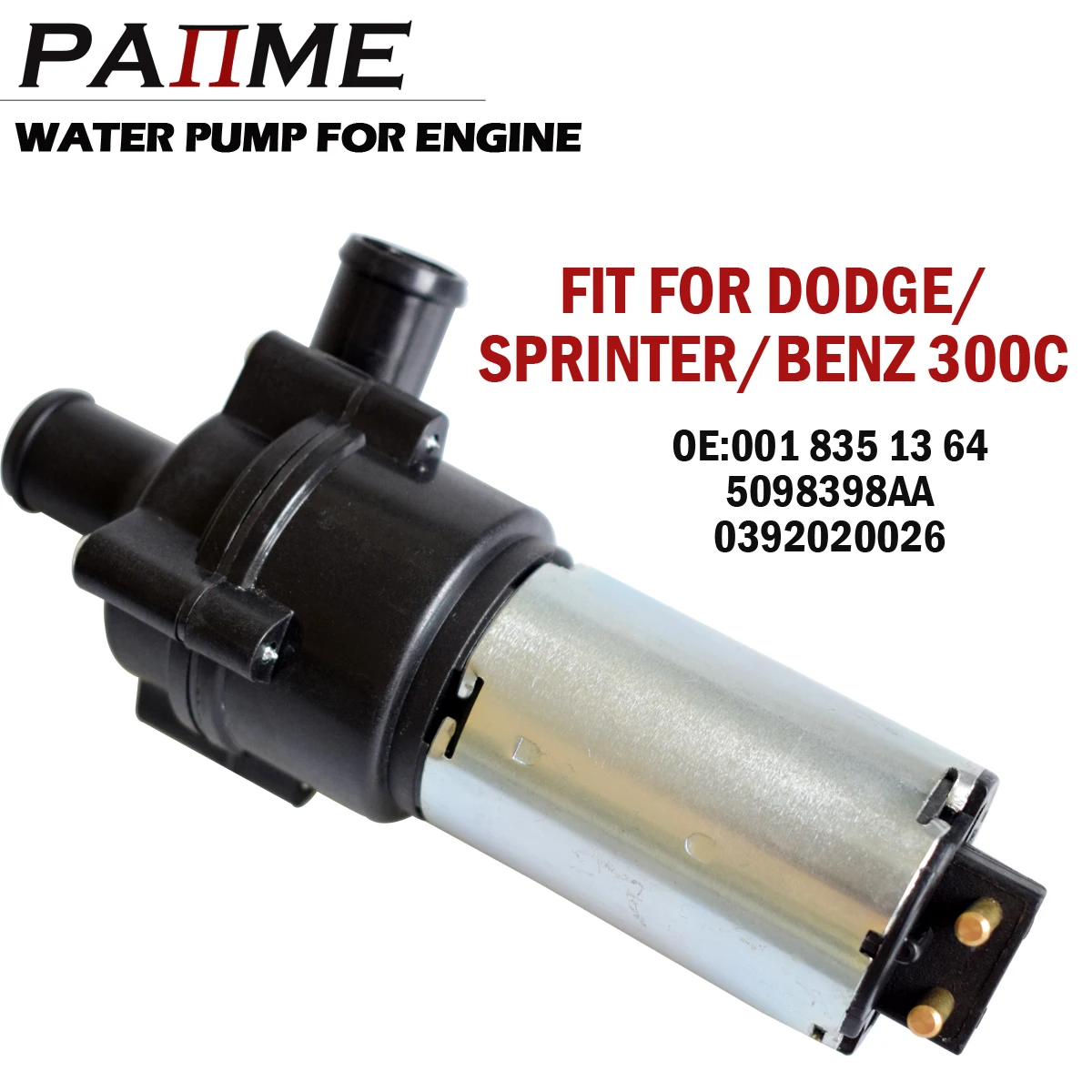 Ready Stock New Auxiliary Electric Water Cooling pump 0018351364 5098398AA 0392020026 For Dodge For Aprinter For Benz 300C