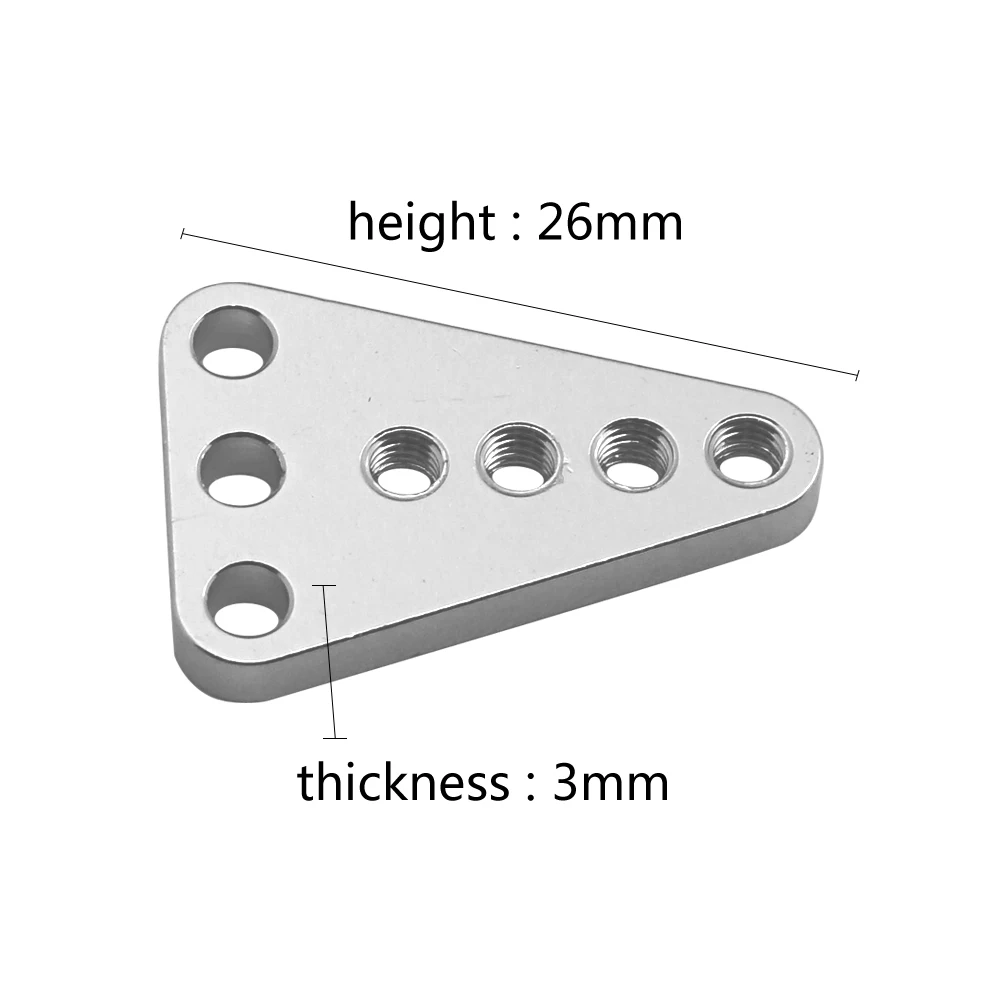 AXSPEED Aluminum Upper Lower Shock Mount Lift Kit for Axial SCX10 Honcho Dingo 1/10 RC Crawler Model Car Upgrade Parts #E