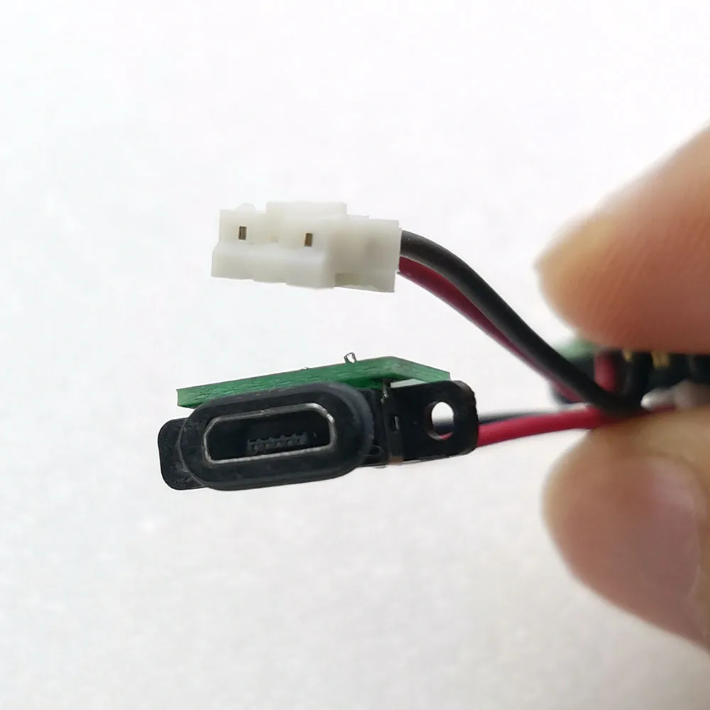 2-10PCS Micro Waterproof USB Connector Port Socket Female with Screw Hole Waterproof Power Charging Dock With Cable Terminal