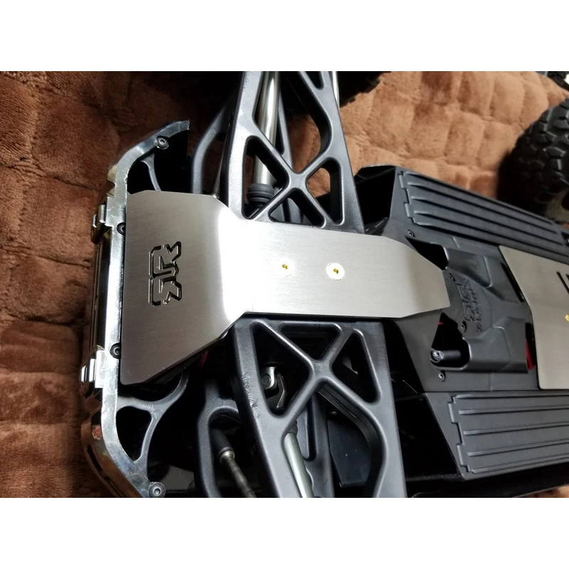 Rc Auto-Onderdelen Arrma Big Rock Roestvrijstalen Bodembescherming, Bepantsering, Eierbescherming Achteras, Anti-Botsing Aan De Voorkant