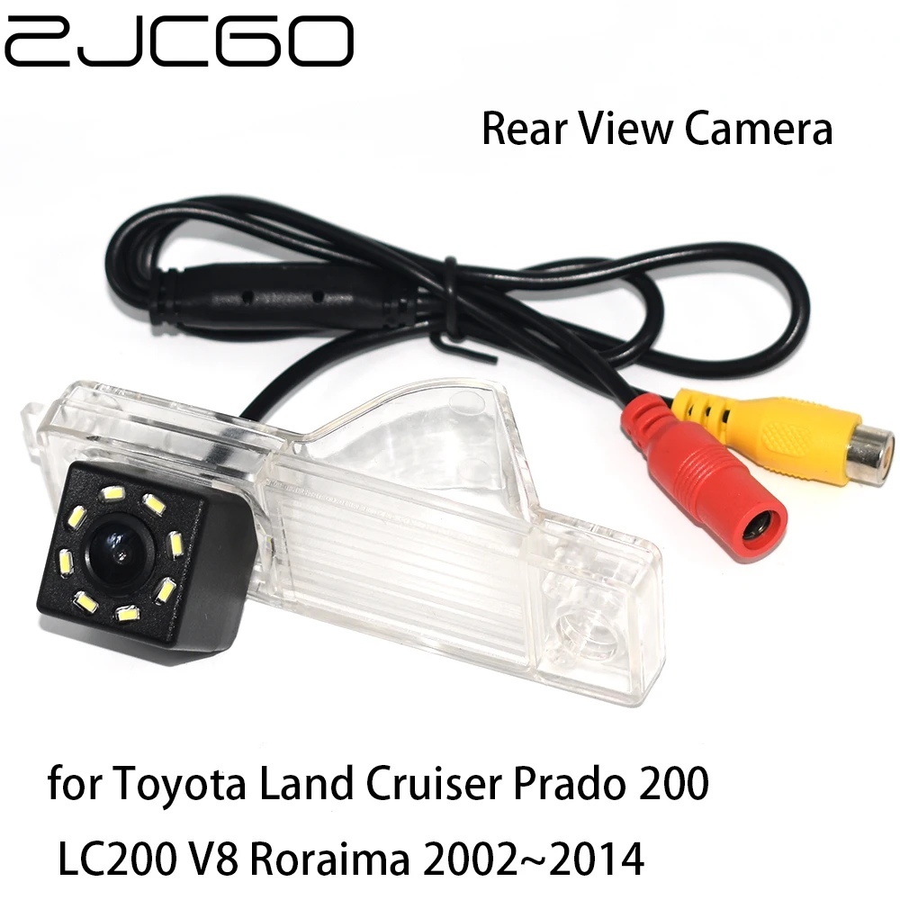 

ZJCGO CCD Car Rear View Reverse Back Up Parking Night Vision Camera for Toyota Land Cruiser Prado 200 LC200 V8 Roraima 2002~2014