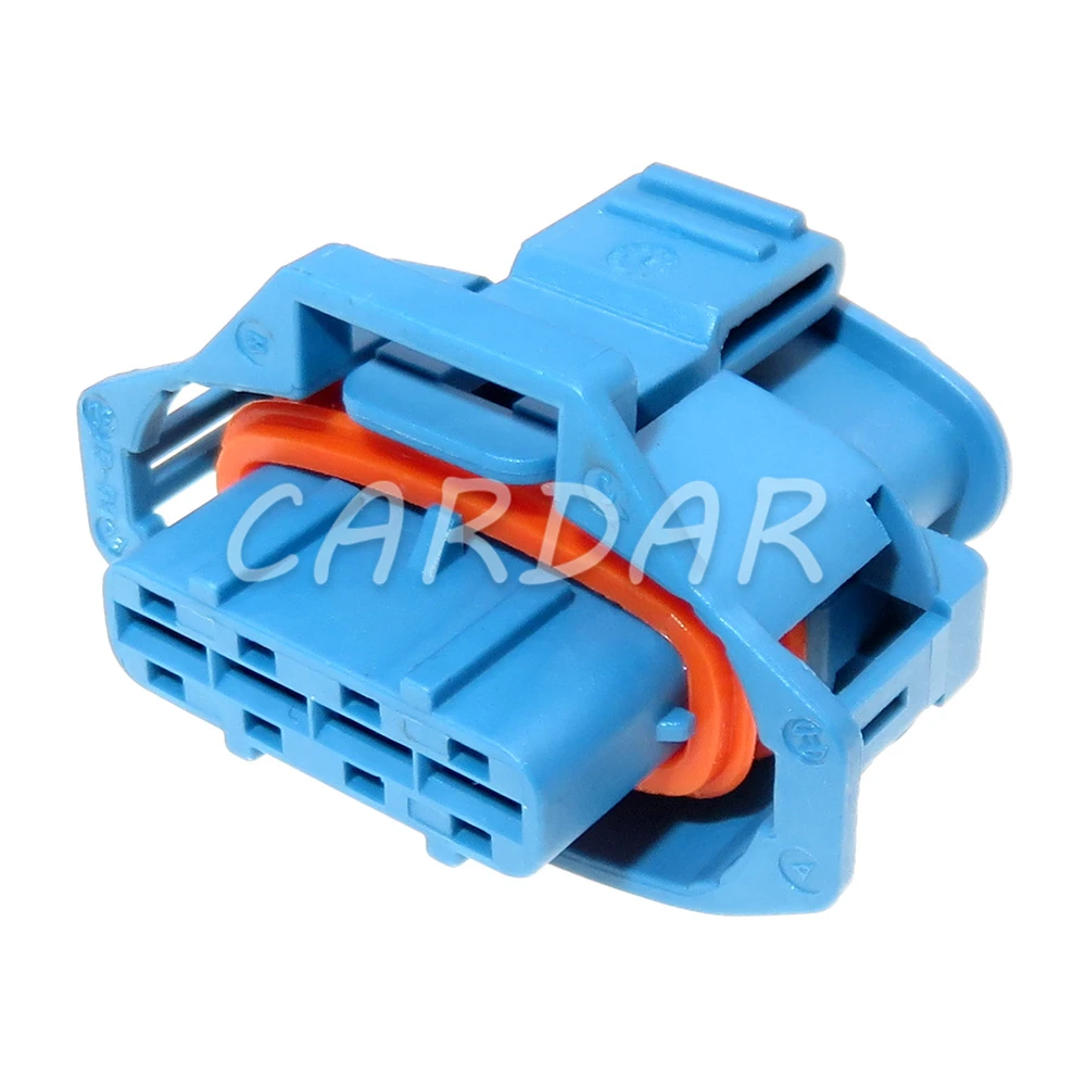 1 Set 4 Pin 3.5 Series Blue Waterproof Socket AC Assembly Automobile Electrical Connector Wiring Harness Adapter