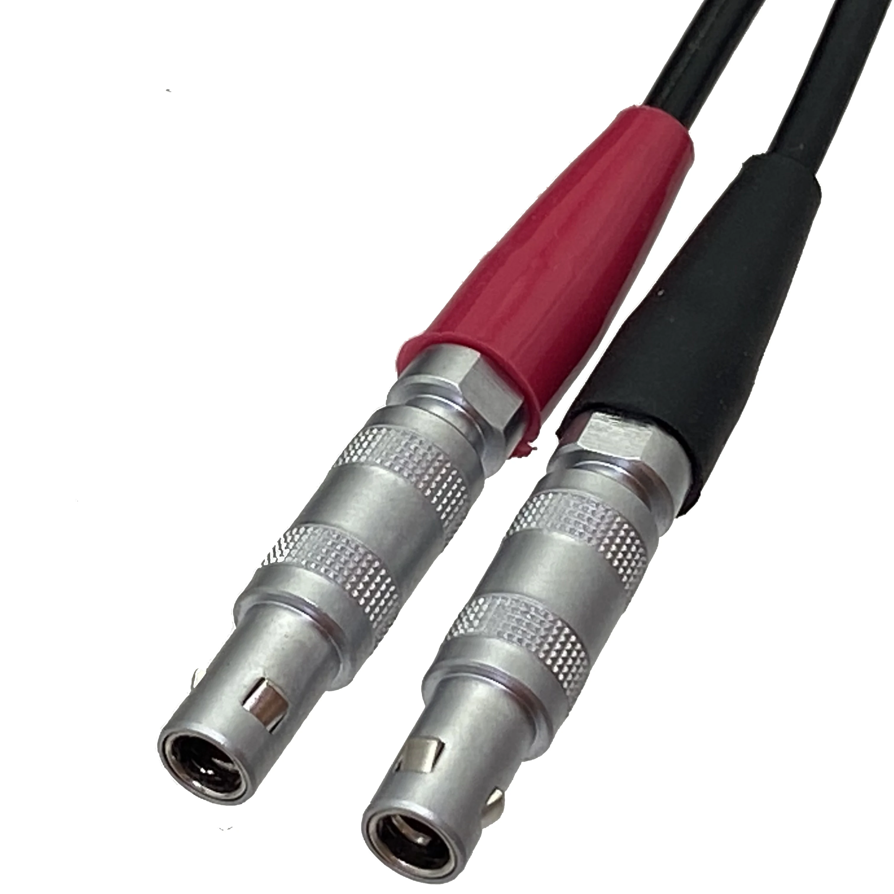 RG174 2x FFA 00S C5 1Pin to 2x FFA.00S C5 Connector for Ultrasonic Flaw Detector High Quanlity Cable 20inch~10M