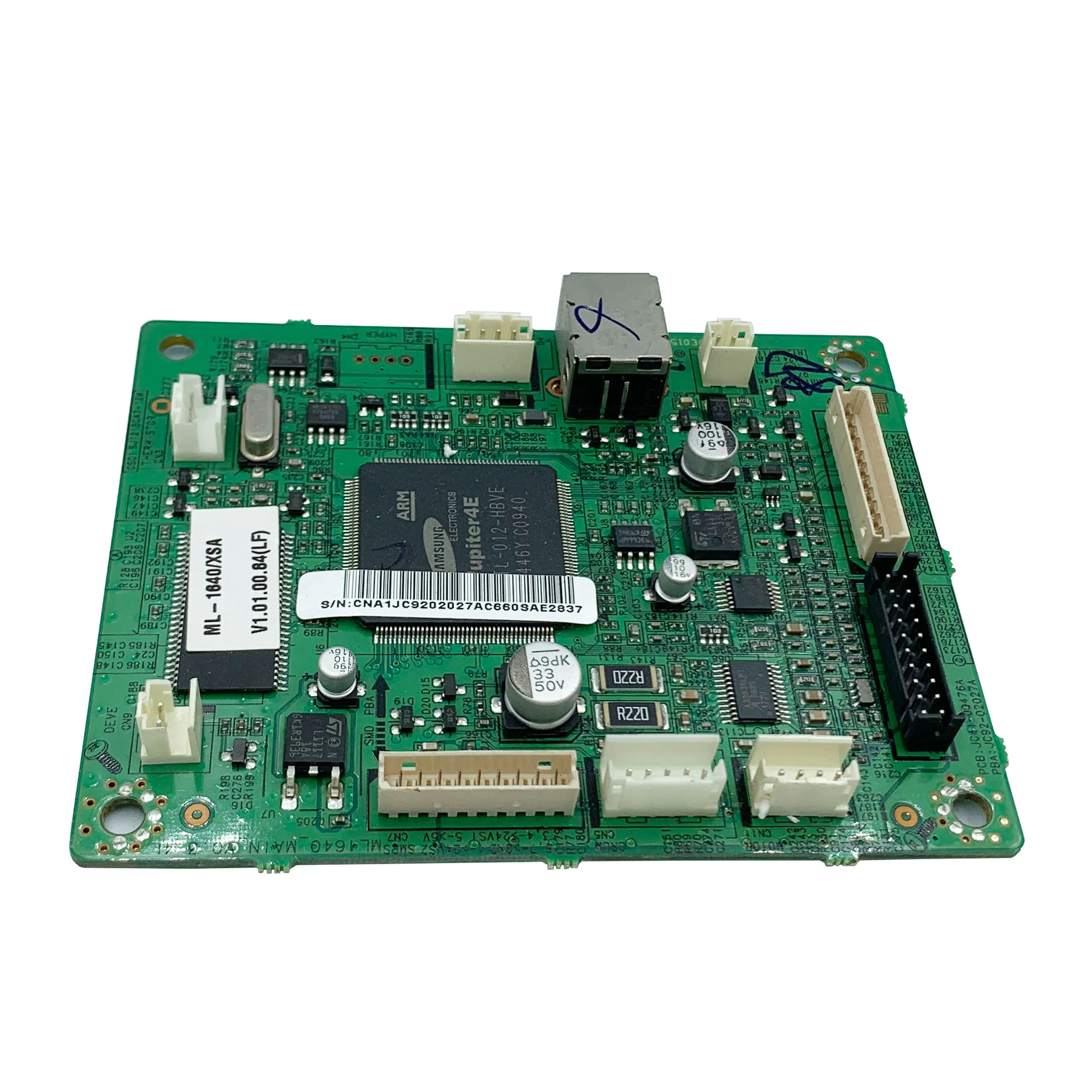 Formatowa główna płyta logiczna do Samsunga ML-1640 ML 1640 ML1640 JC92-02027A