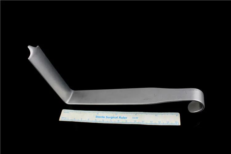 

Orthopedic instrument medical Lamina retractor spine cervical lumbar vertebra S-type hook Tip Round head Vertebral distractor