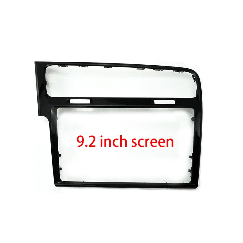 For golf 7 7.5 CD MIB 3 Piano black  9.2 inch radio Plates Decorative frame   5GG 819 728 AA  5GG819728AA