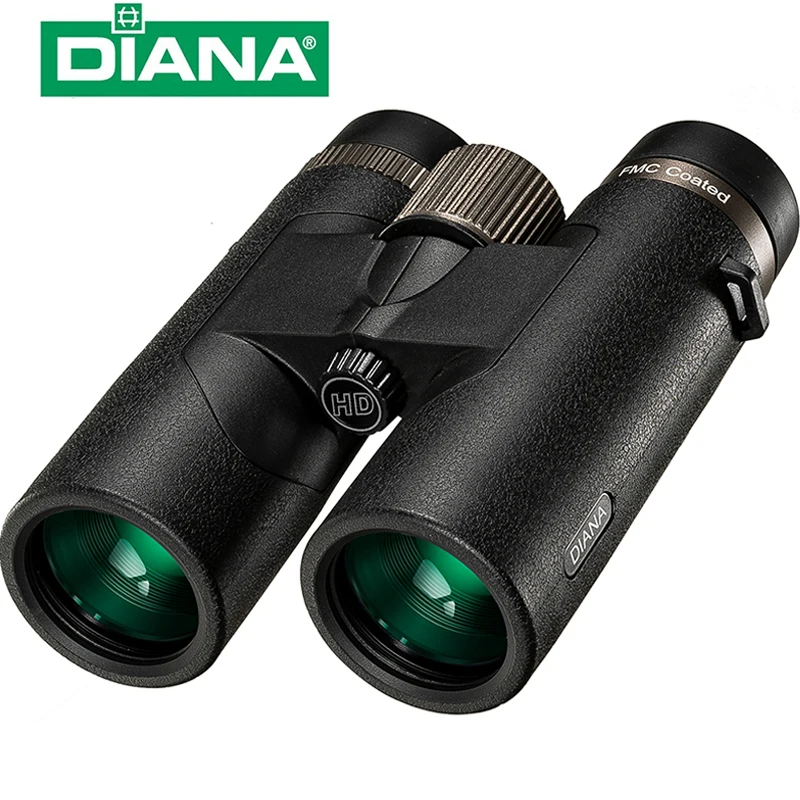 

Diana Hd 10X42 Bak4 Binoculars High Power Waterproof Telescope Tripod Adapter for Hunting Outdoor Camping