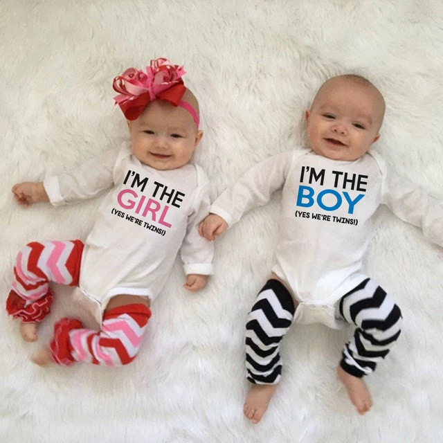 Clothes for boy girl twins best sale