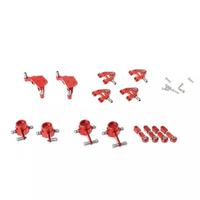 Upgraded Parts Alloy Set Swing Arm Shock Absorber Plate Set for Wltoys P929 P939 K969 K979 K989 K999 1/28 RC Car