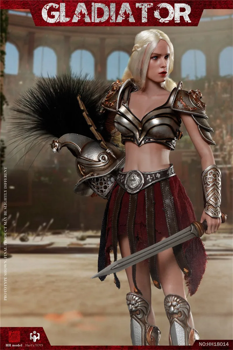 H18016 H18017 H18015 H18014 Collection 1/6 Scale Imperial Gladiator Imperial Female Gladiator 12Inch Action Figure Model