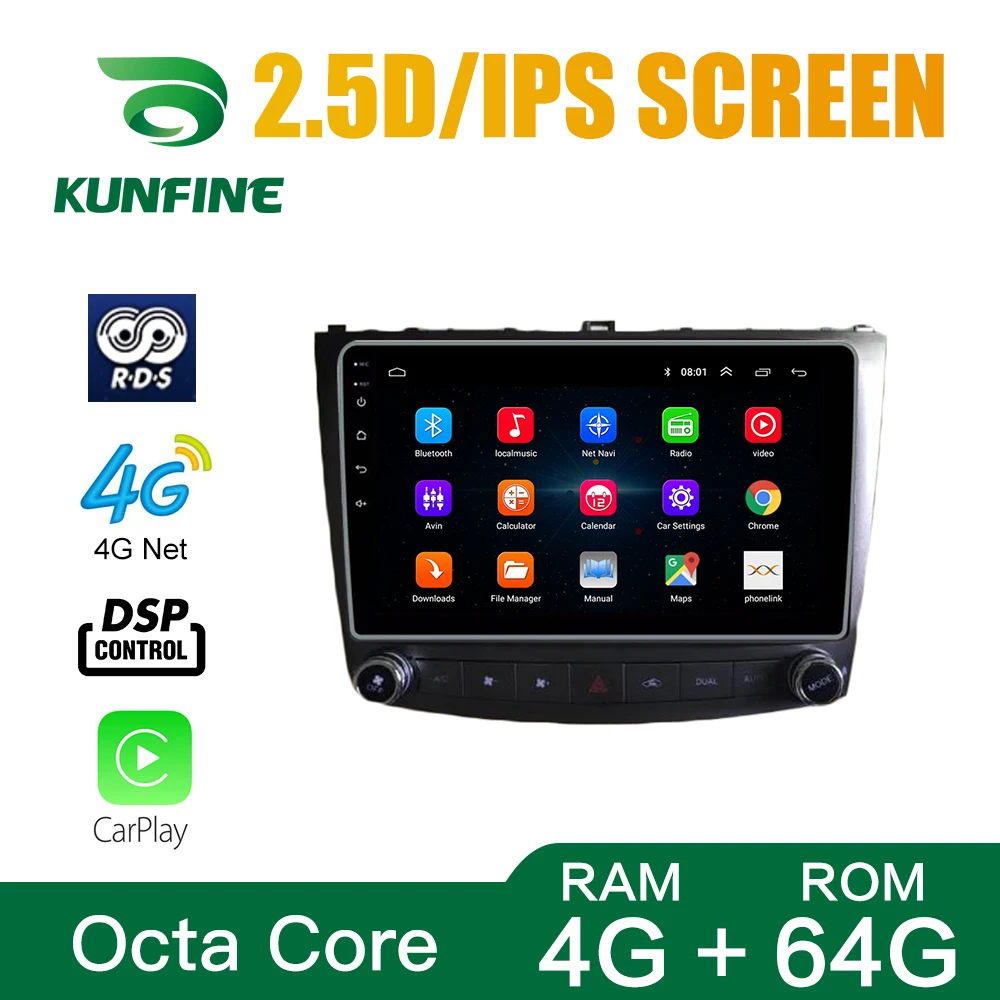 

Octa Core Android 10.0 Car DVD GPS Navigation Player Deckless Car Stereo for LEXUS IS250 Before 2010 Radio headunit WIFI